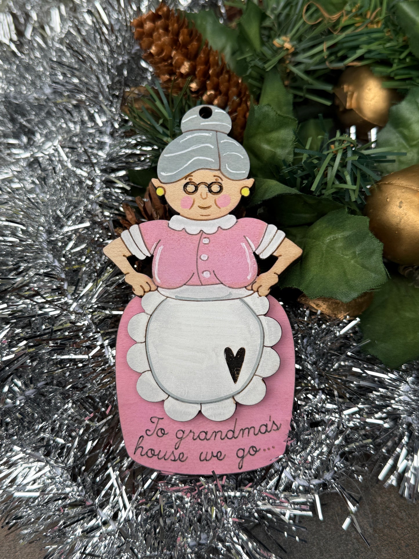 To Grandma's House Ornament