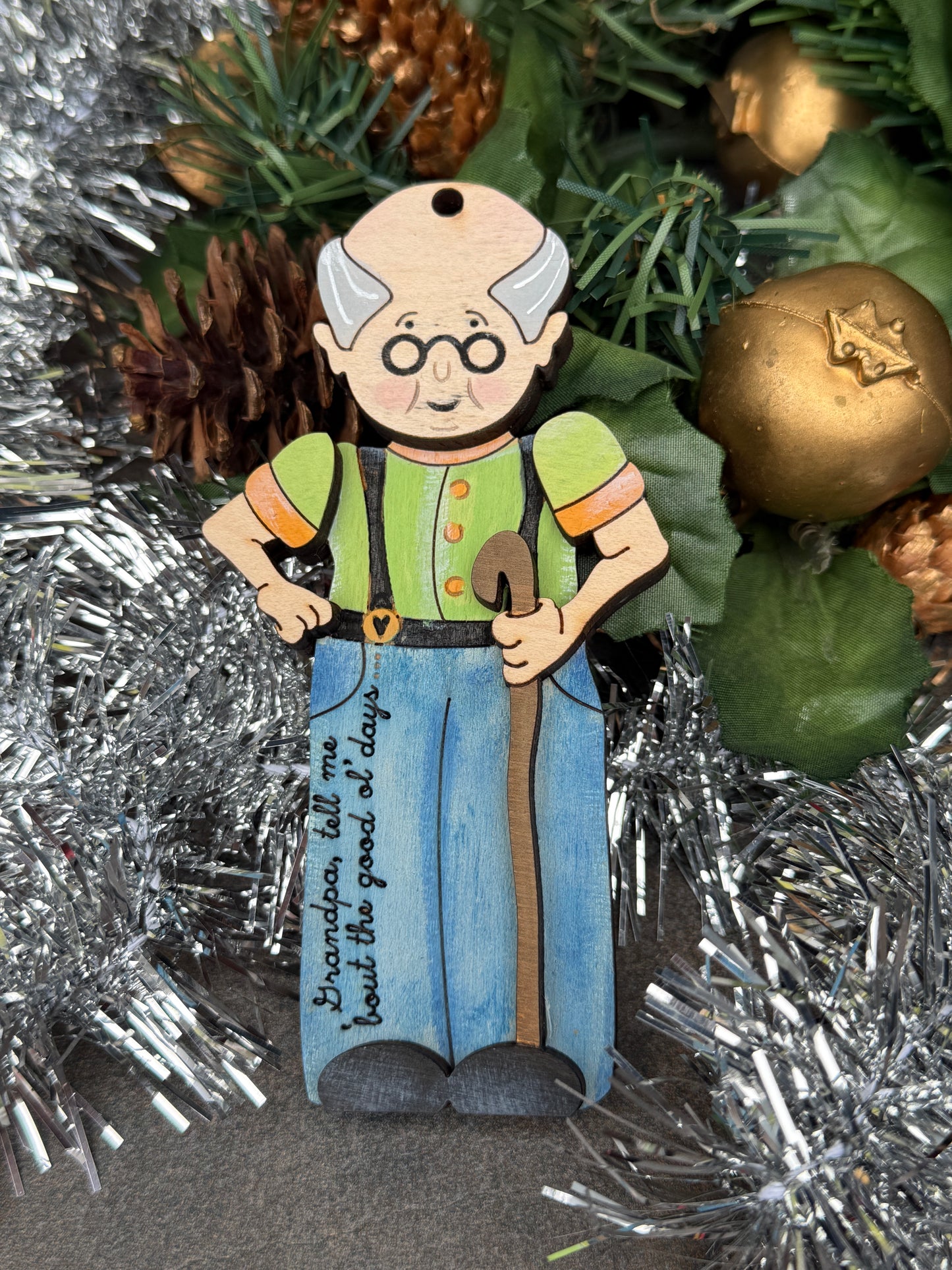 Grandpa tell me about the Ornament