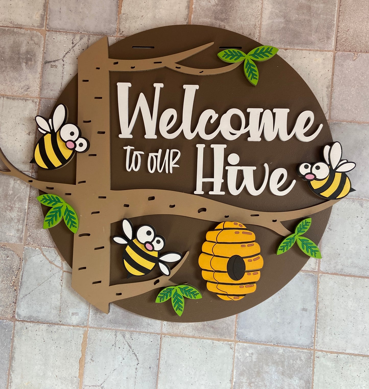 Welcome to our Hive Door Hanger
