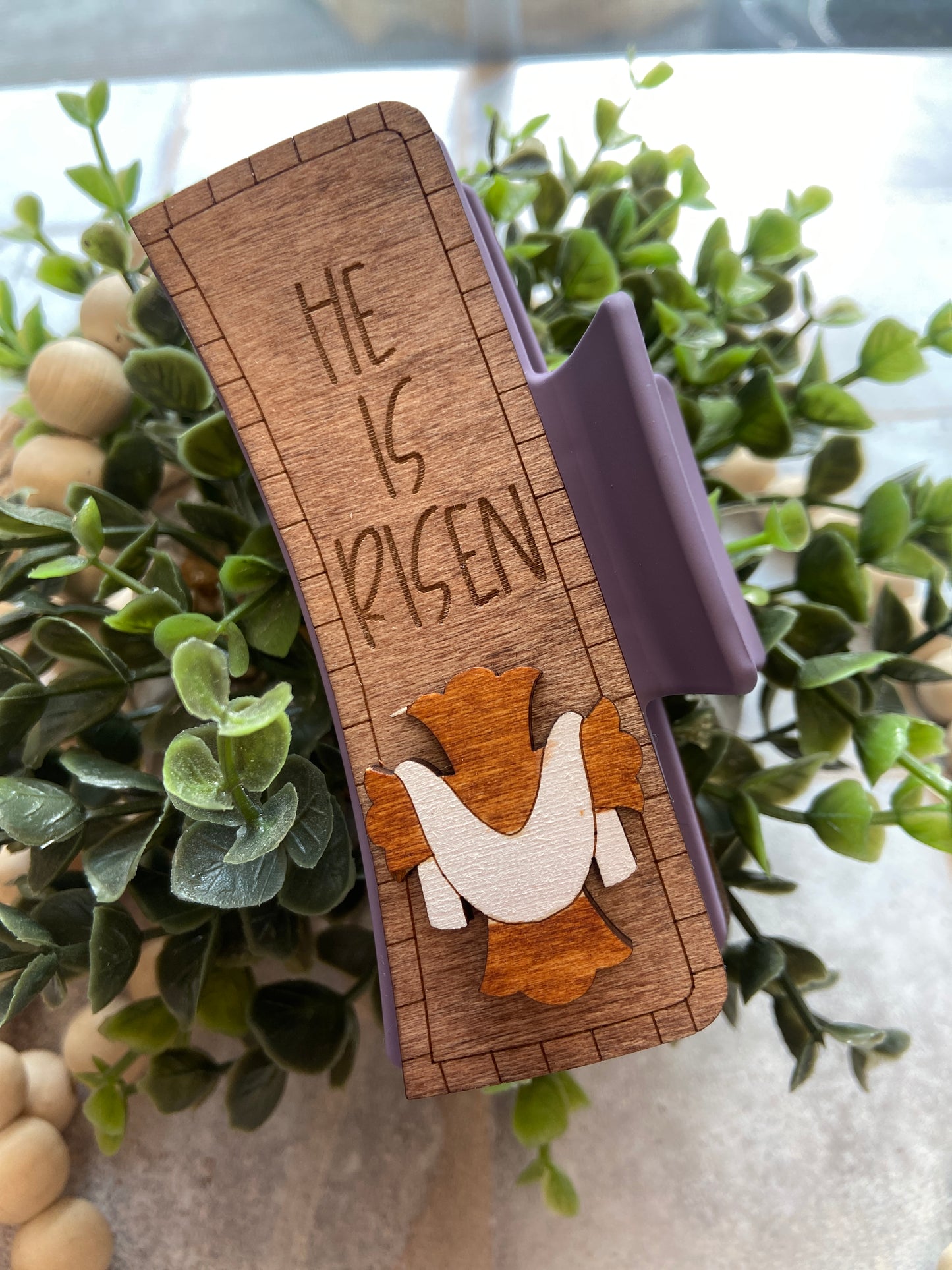 He is Risen Hair Clip