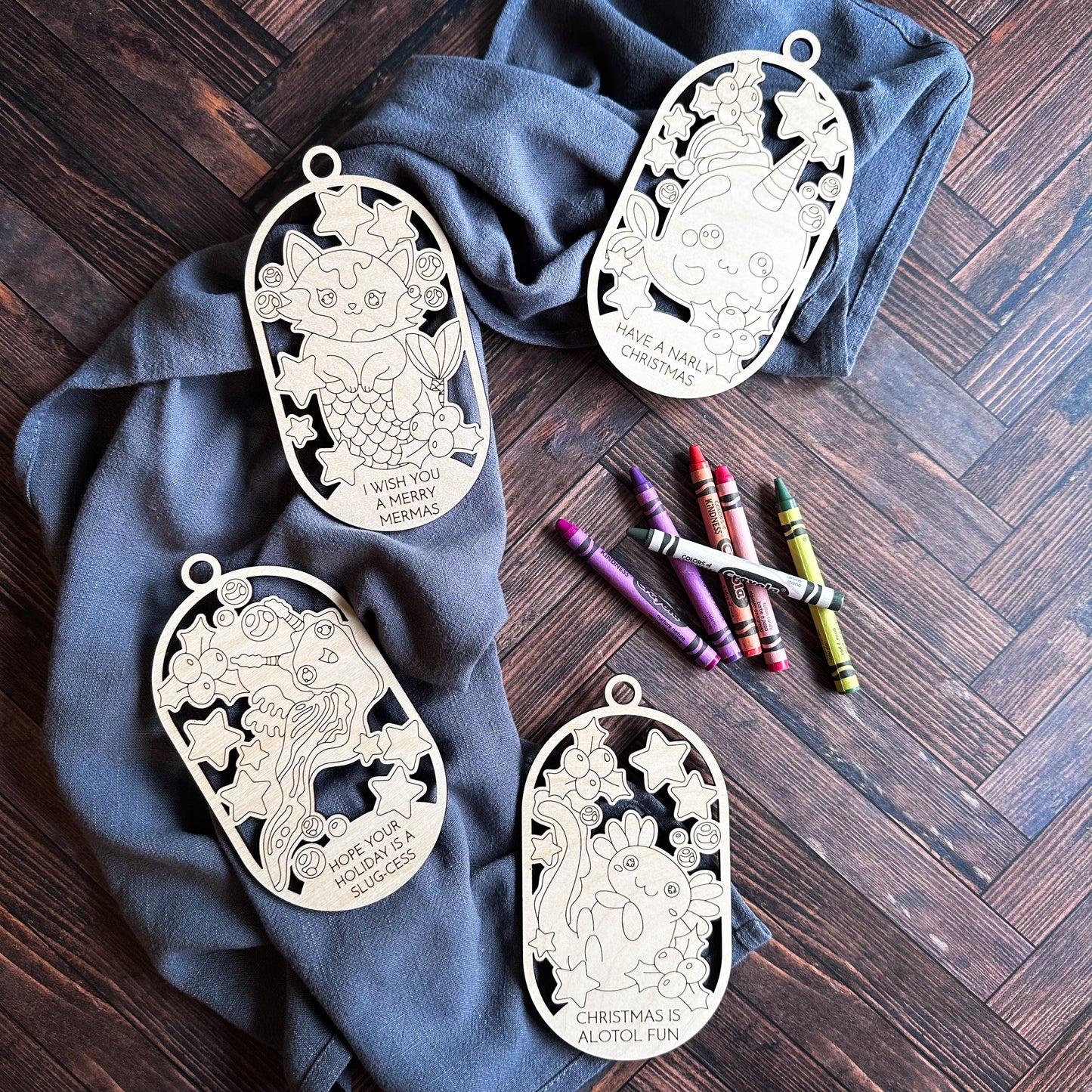 Color Me Ornaments