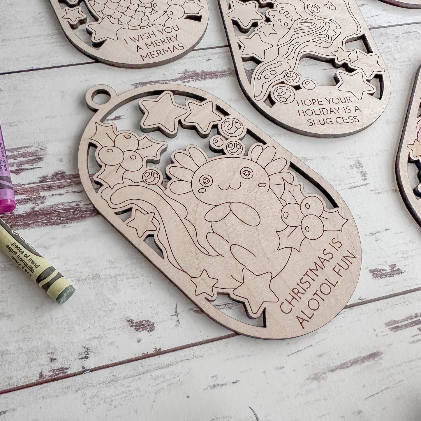 Color Me Ornaments