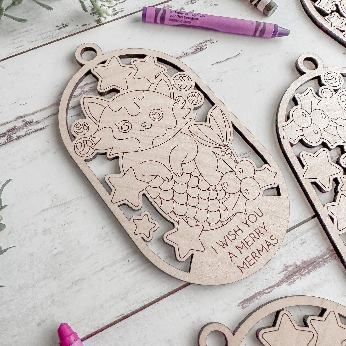 Color Me Ornaments