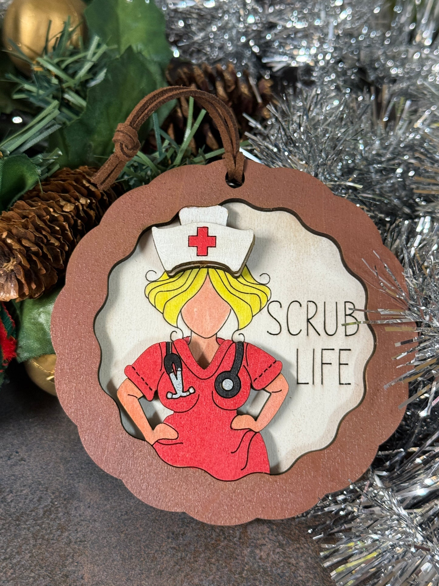 Scrub Life Ornament