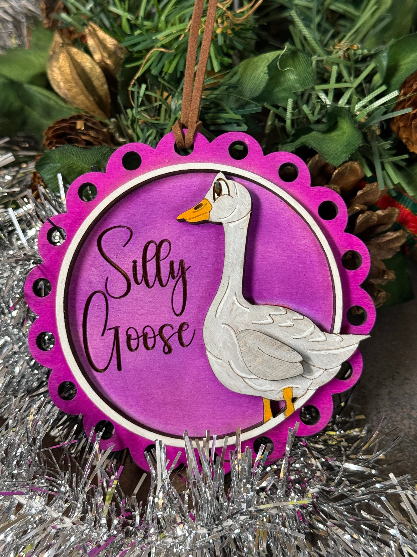Silly Goose Ornament