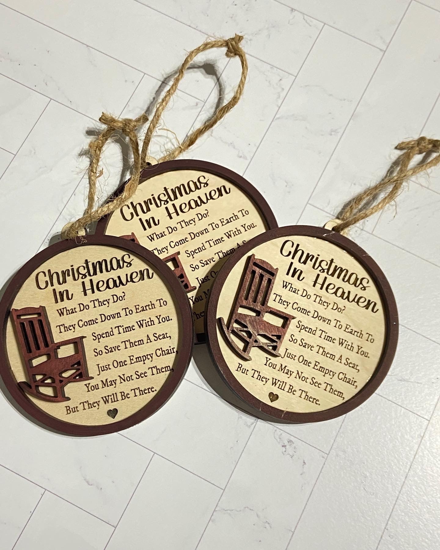 Christmas in Heaven Ornament