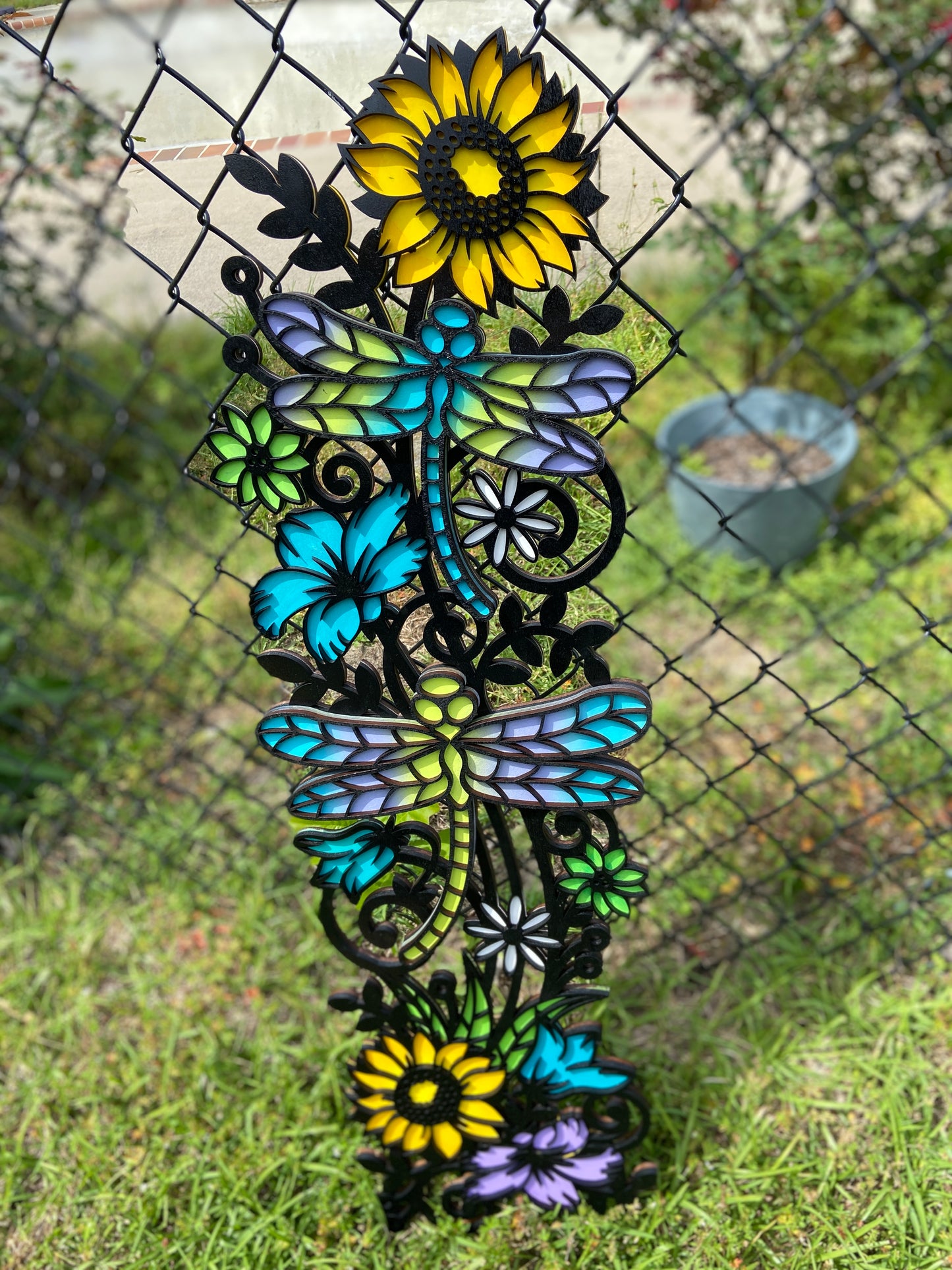 Door Hanger- Garden Dragon Fly 2 STYLES