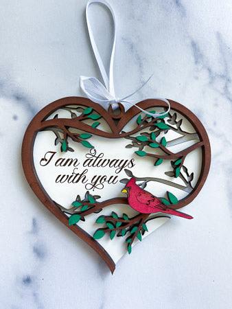 Cardinal Memorial Ornament