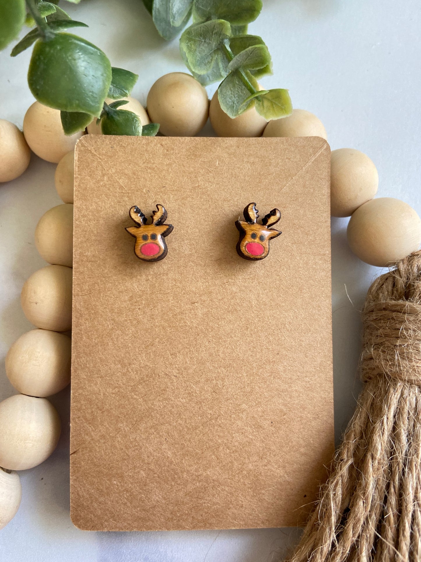 Christmas post earrings