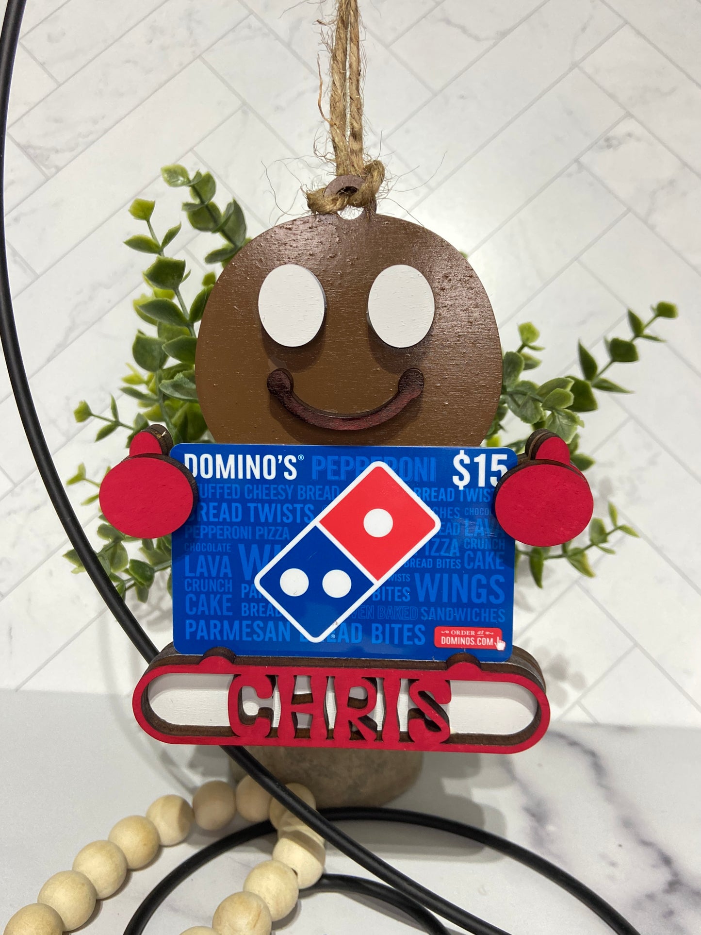 Gift Card Ornaments