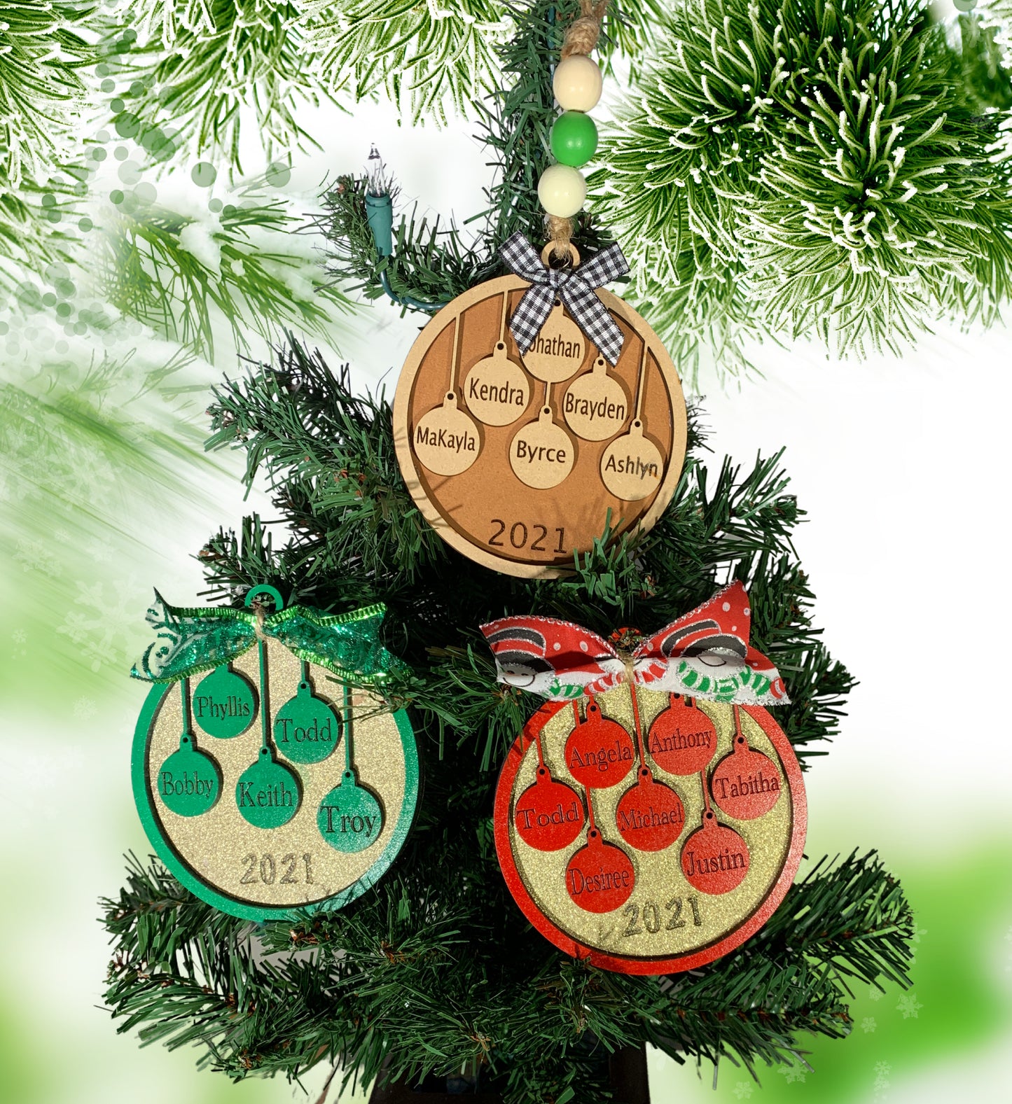 Personalized Christmas Ornaments