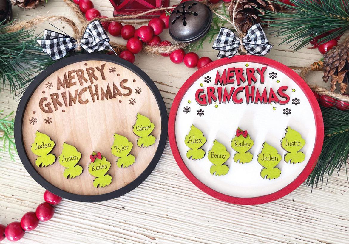 Green Mean Ornament