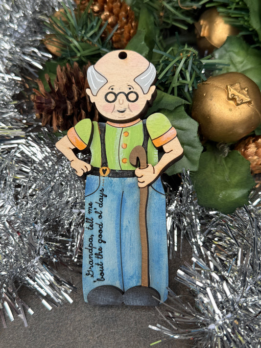 Grandpa tell me about the Ornament