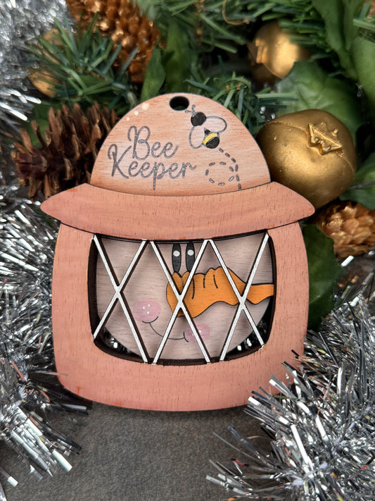 Snowman Beekeeper Ornament