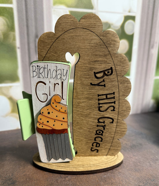 Birthday Girl Hair Clip