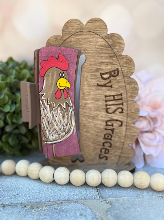 Chicken Side Hair Clip