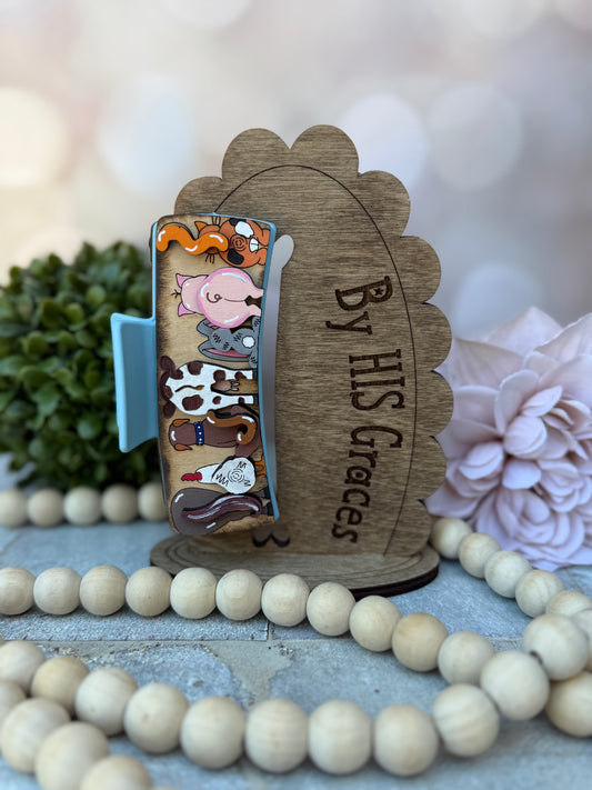 Animal Butts Hair clip