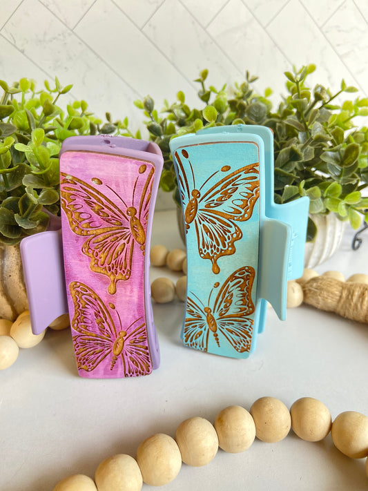 Butterfly Hair Clips
