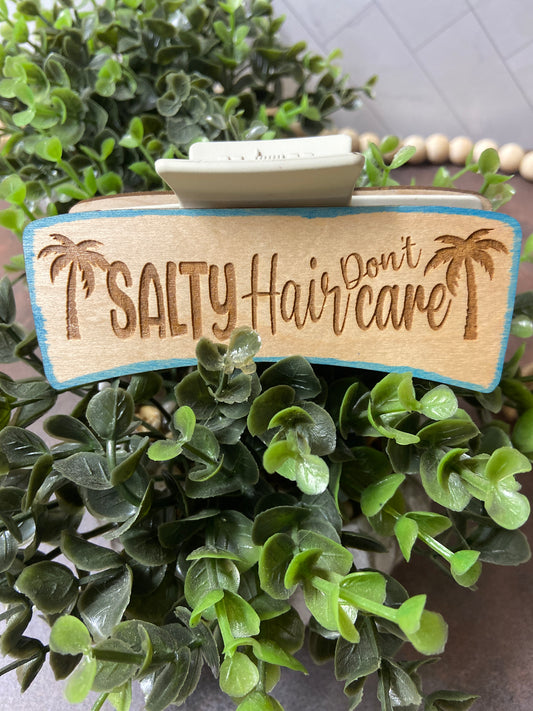 Salty Hair Don't Care Hair Clip