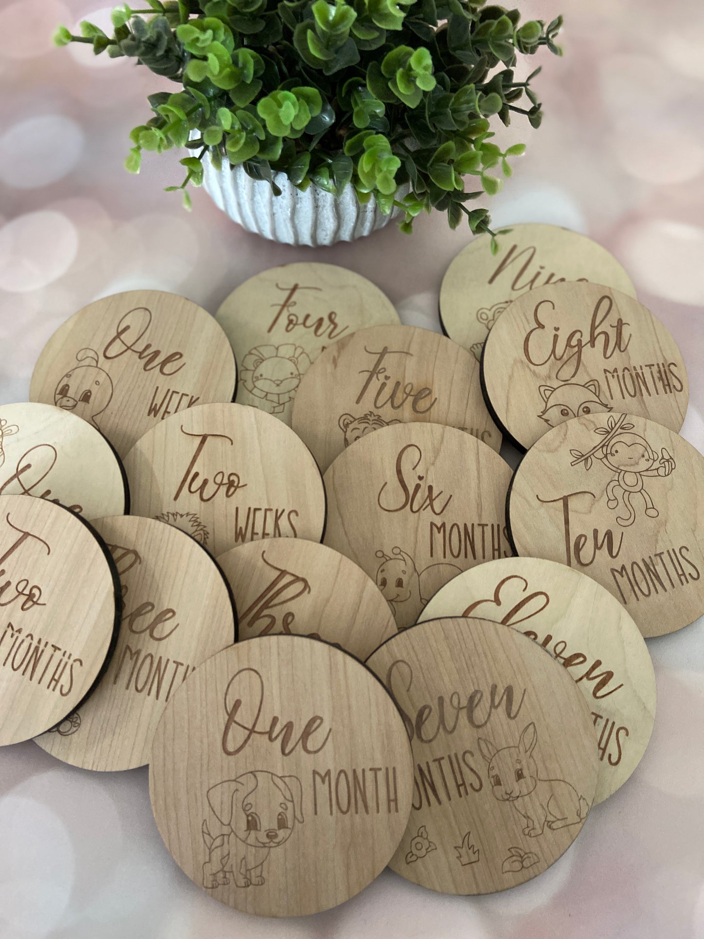 Monthly Baby Milestones 7 Designs to choose from!!!!