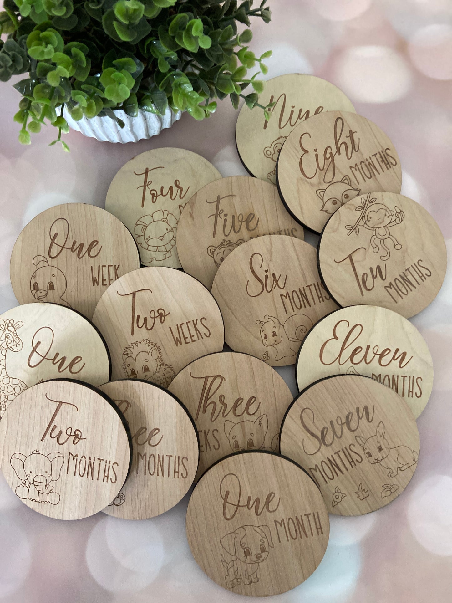 Monthly Baby Milestones 7 Designs to choose from!!!!