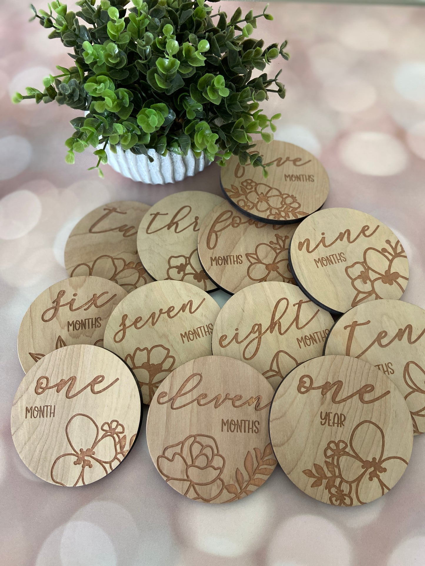 Monthly Baby Milestones 7 Designs to choose from!!!!
