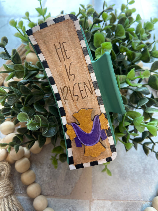 He is Risen Hair Clip