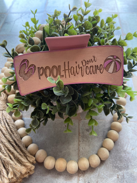 Pool Hair Don't Care Hair Clip