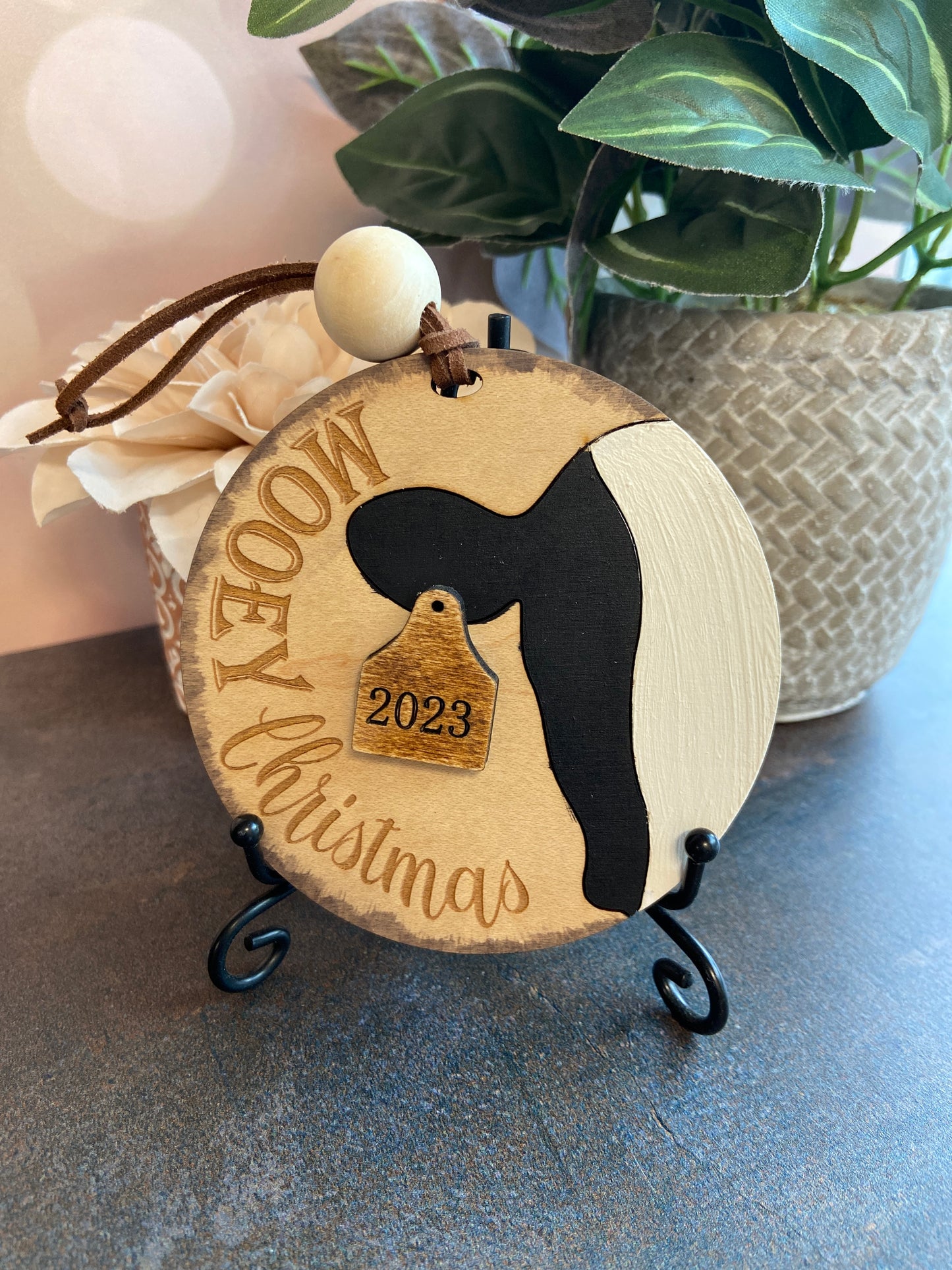 Mooey Christmas Ornament