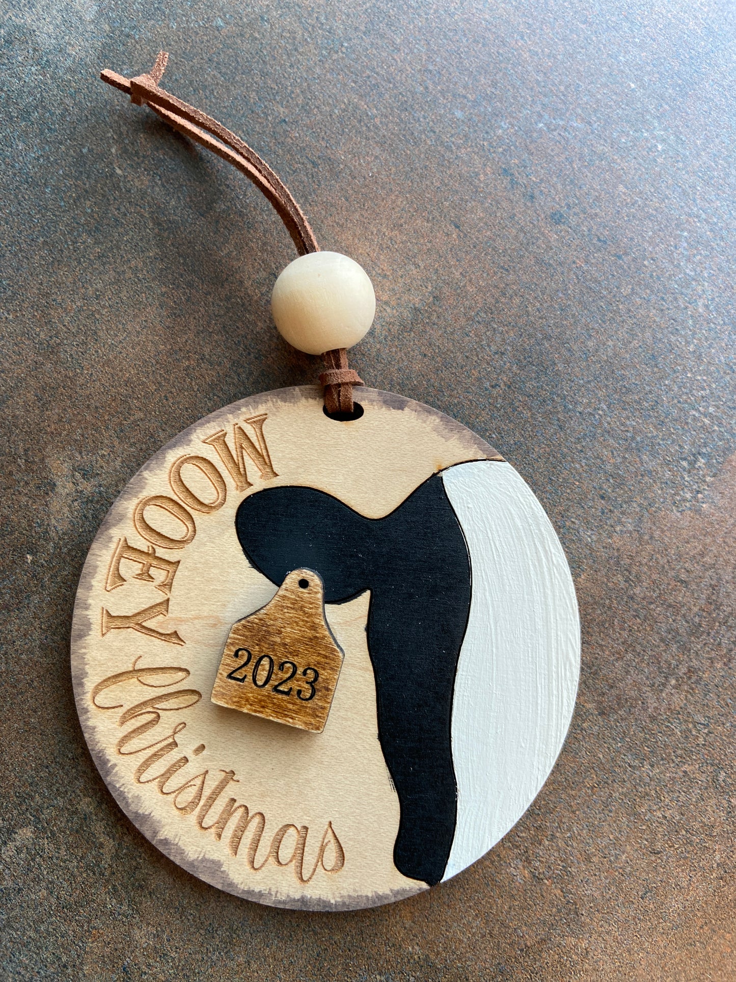 Mooey Christmas Ornament