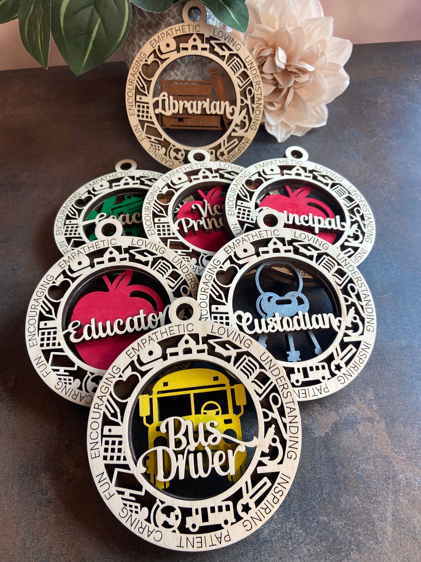 Educational Ornaments, Gift Tags