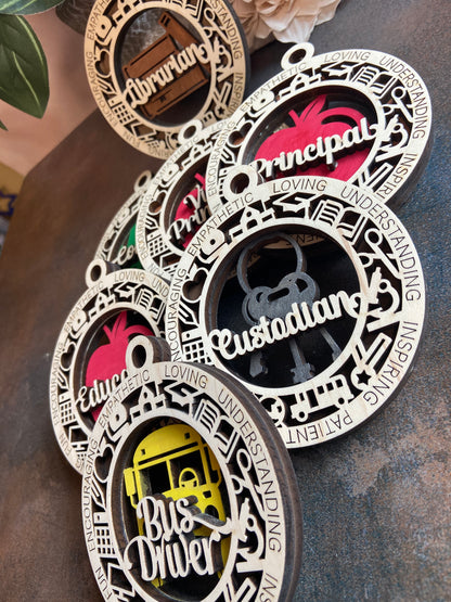 Educational Ornaments, Gift Tags