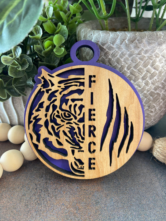 Fierce Tiger Ornament