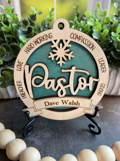 Pastor Ornament