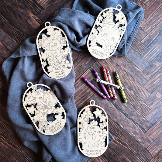 Color Me Ornaments