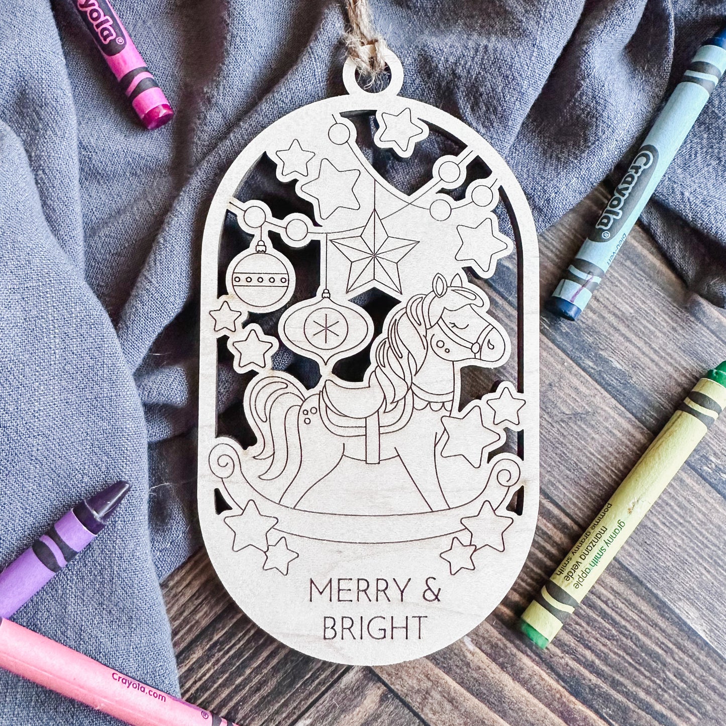 Color Me Ornaments 2