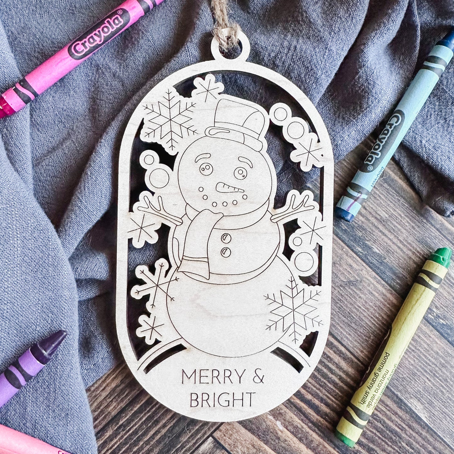 Color Me Ornaments 2