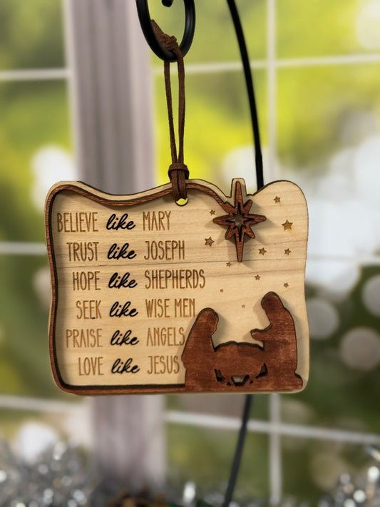 Love Like Jesus Ornament