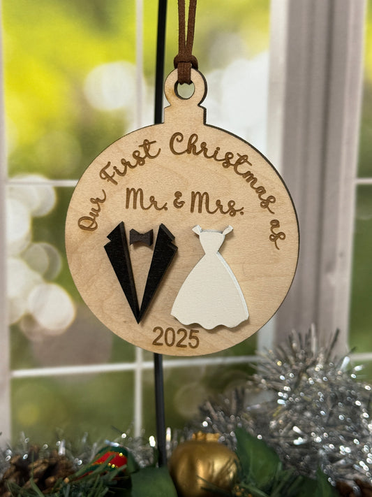Our First Christmas as Mr. & Mrs.