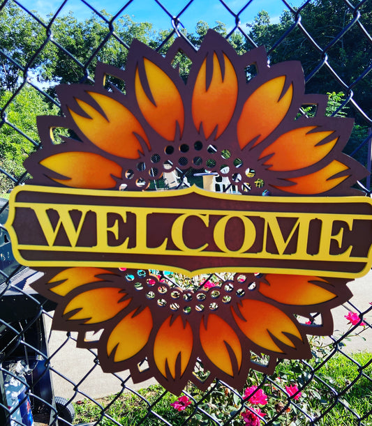 Door Hanger-Sunflower