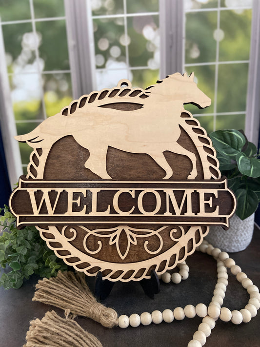 Door Hanger- Horses 4 styles