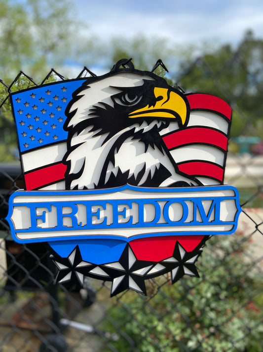 Door Hanger- Freedom Eagle USA