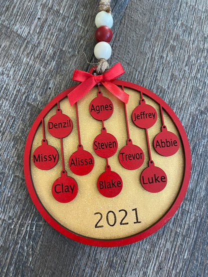 Personalized Christmas Ornaments