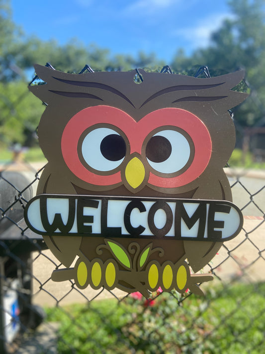 Door Hanger- Owl