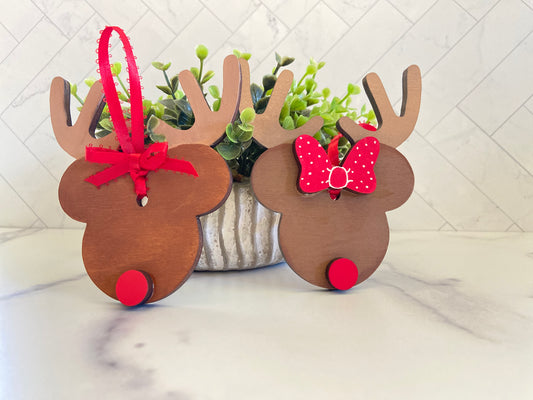 Reindeer ornaments