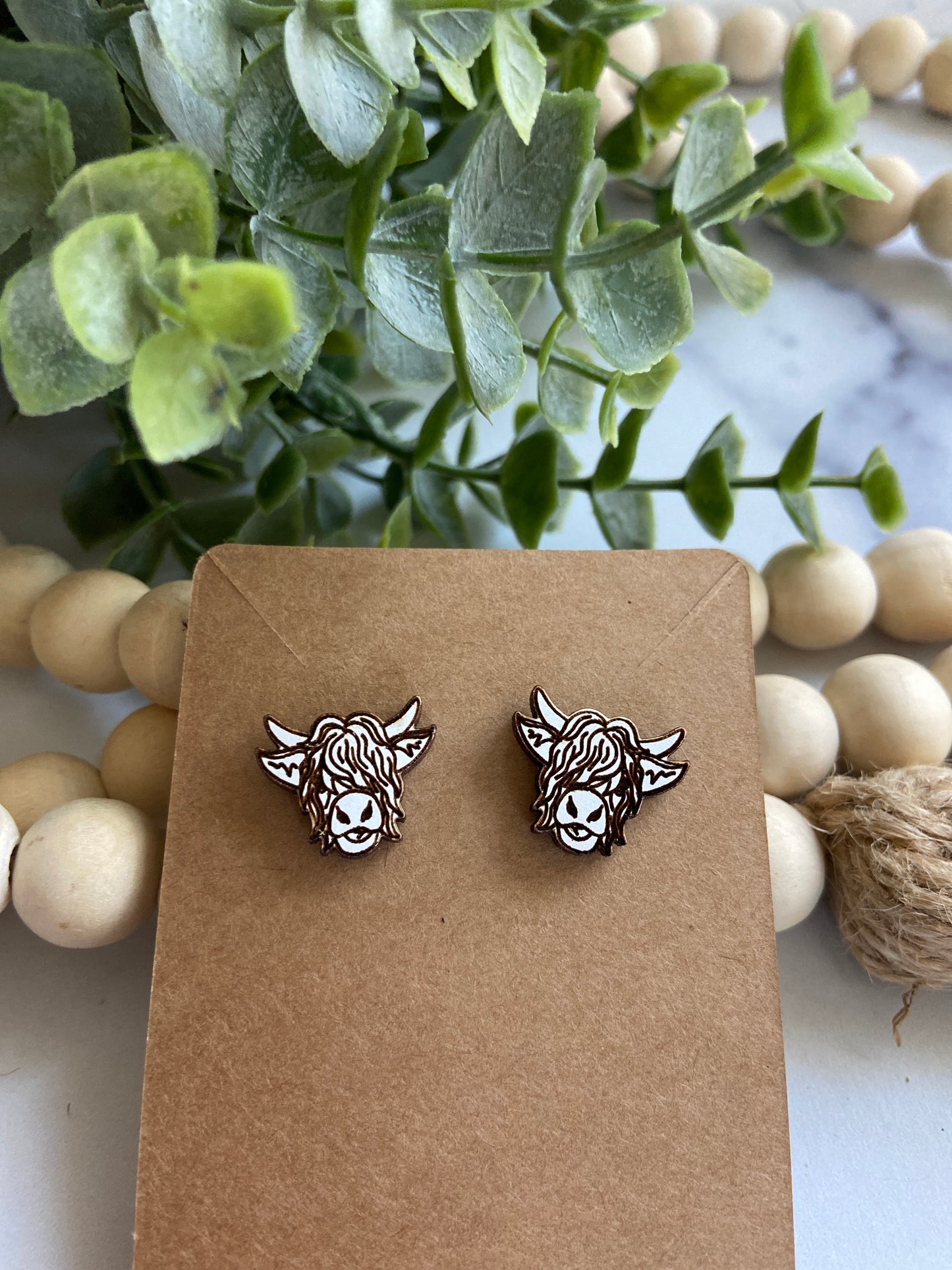 Cow Earrings