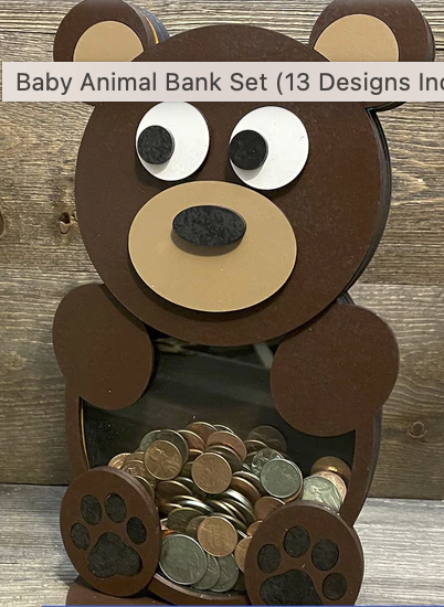Animal Banks First Set