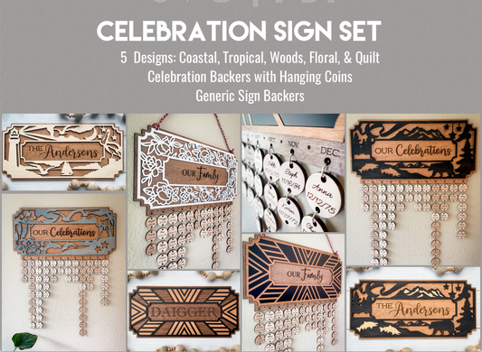 Celebration Sign Set