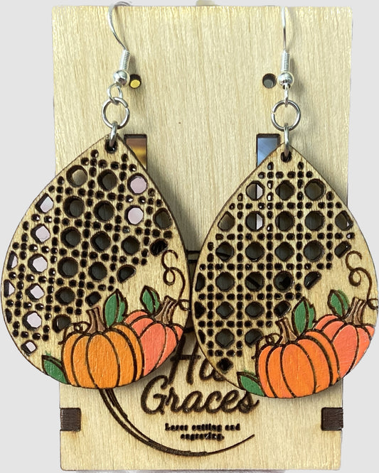 Pumpkin Earrings