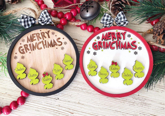 Green Mean Ornament
